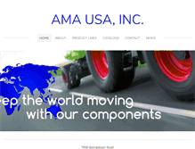 Tablet Screenshot of amausainc.com